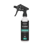Starke Hydro Guard, a water-based quartz spray sealant for marine surfaces, providing protection and a glossy finish, in a 16oz bottle with a spray nozzle.