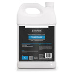Starke Yacht Surface Technologies Teak Clean, a part A concentrate that removes gray weathered look and staining from teak surfaces. Restores and brightens natural finish with minimal scrubbing required. Does not soften seams.
