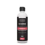 Starke Finish-R Hybrid Finishing Polish in 16oz bottle, designed for use on gel coat or paint, providing a high-gloss finish. Made in the USA.