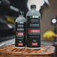 Starke Finish-R Hybrid Finishing Polish in 16oz and 32oz bottles, designed for use on gel coat or paint, providing a high-gloss finish. Made in the USA.